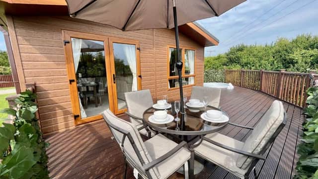 Accommodation at Buttercup - Lodge with Hot Tub in little habton