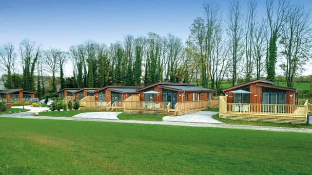 Accommodation at Otter Lodge in gargrave