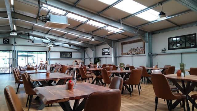 Cafe The Olive Tree at Tates in ripon