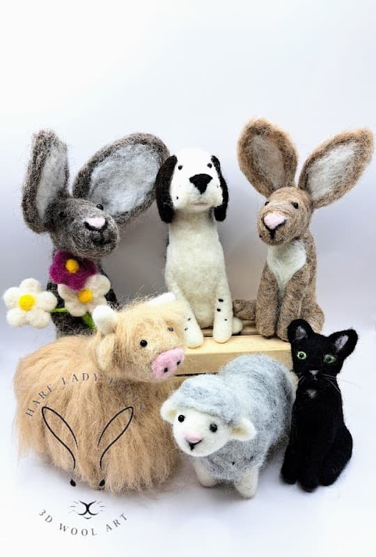 Hare Lady Felts