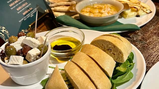 Dining at Livβs Lounge in brough