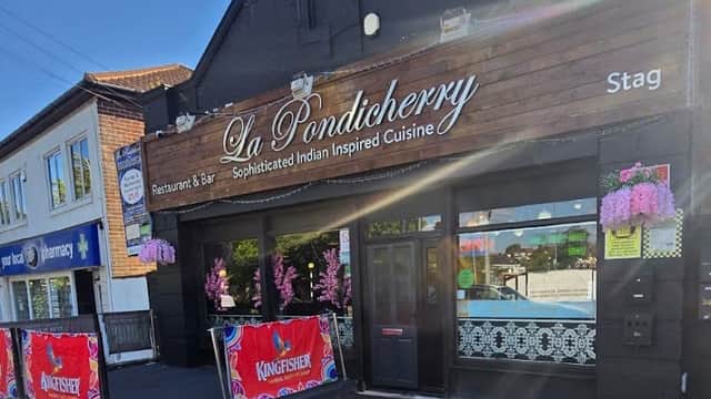 Dining at La Pondicherry in rotherham