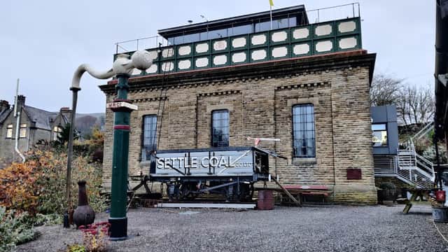 Settle Station Water Tower - Historic Site in settle