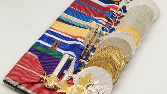 PB Medal Mounting - Tailors in malton