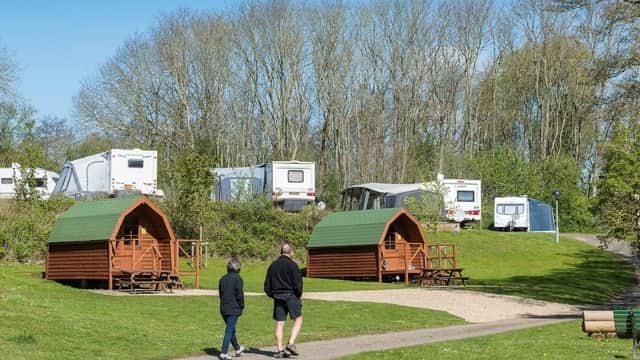 St Helens in the Park - Campsite in ruston north yorkshire