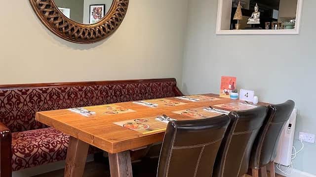 Dining at Baanrai Thai Cafe and restaurant in wetherby