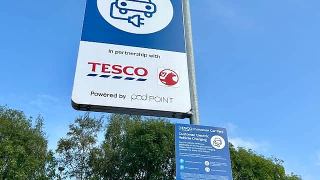 Pod Point Charging Station - EV Charging in moortown