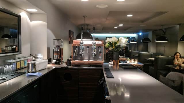 Dining at Cona Restaurant in bradford