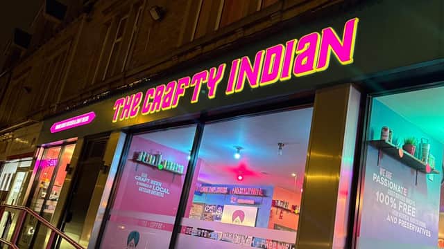 Dining at The Crafty Indian in shipley