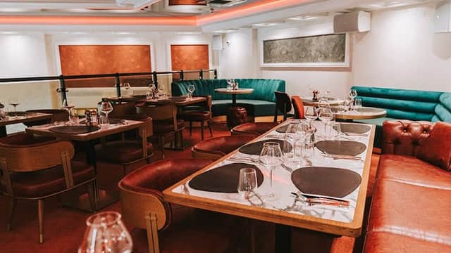 Dining at One Steakhouse & Lounge in hull