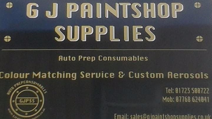 Gj Paintshop Supplies