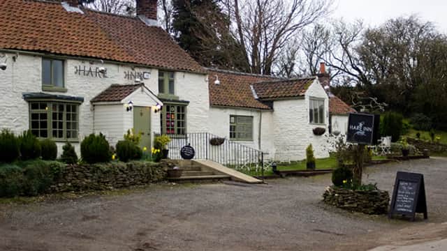 Dining at The Hare Inn in scawton
