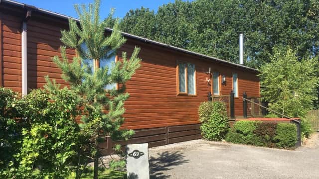 Accommodation at Woodpecker Lodge in wilberfoss