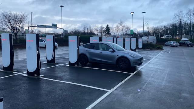 Tesla Supercharger - EV Charging in bradford