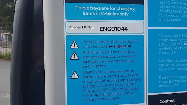 Engie Charging Station - EV Charging in pontefract