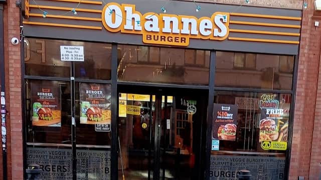 Dining at Ohannes Burger Sheffield in sheffield