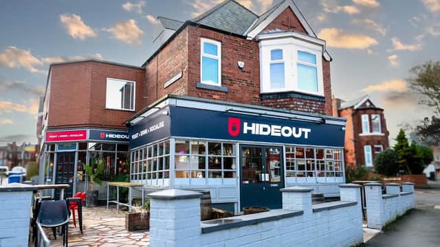 Dining at The Hideout Cafe Kitchen & Bar in scarborough
