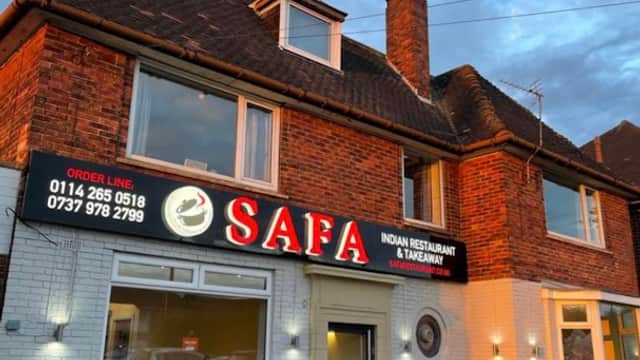 Dining at SAFA INDIAN TAKEAWAY & RESTAURANT in manor
