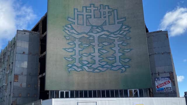 Three Ships Mosaic Mural (SHIPS in the SKY) - Historic Site in hull
