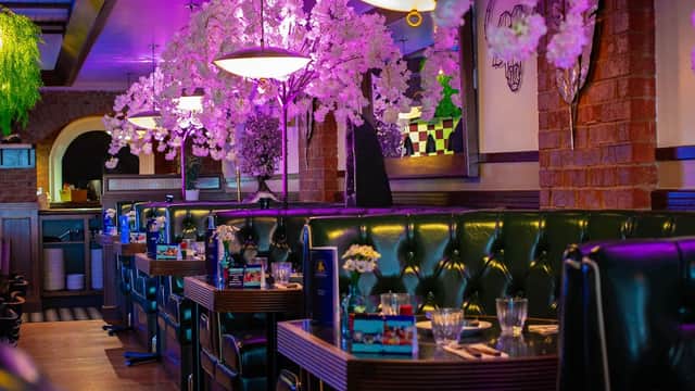 Dining at Los Pampas Brazilian Steakhouse in halifax
