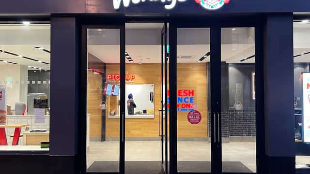 Dining at Wendy's in leeds
