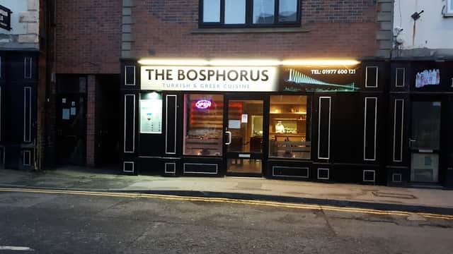 Dining at The Bosphorus Bistro in pontefract