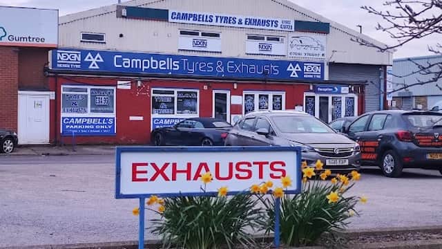 Campbells Tyres and Exhausts - Garages in marske