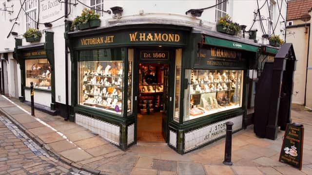 W Hamond - The Original Whitby Jet Shop - Jewellers in whitby