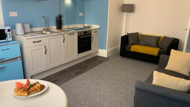 Accommodation at Seaspray Boutique Whitby Apartment in whitby