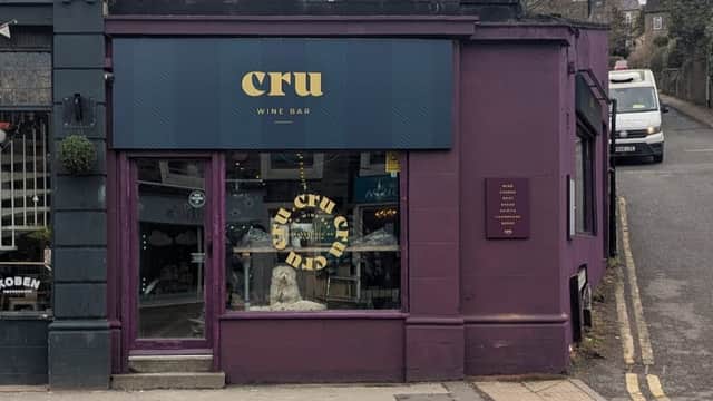 Food & drink at Cru Wine Bar in holmfirth