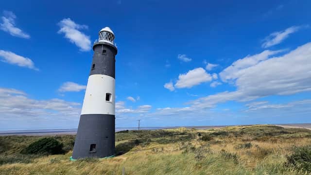 Easington Lighthouse - Historic Site in spurn head