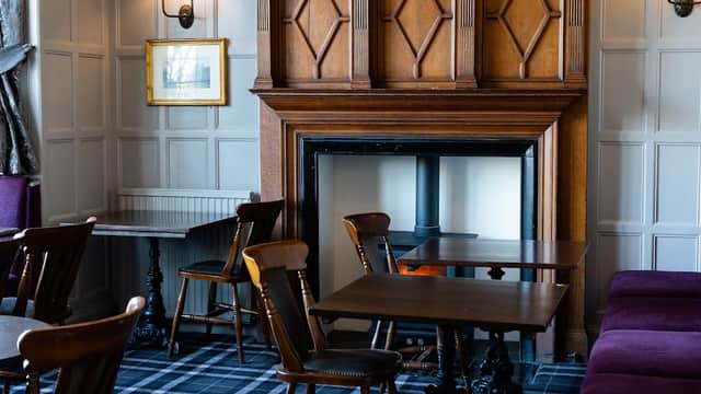 Dining at Bus Stop at Heworth Inn in heworth