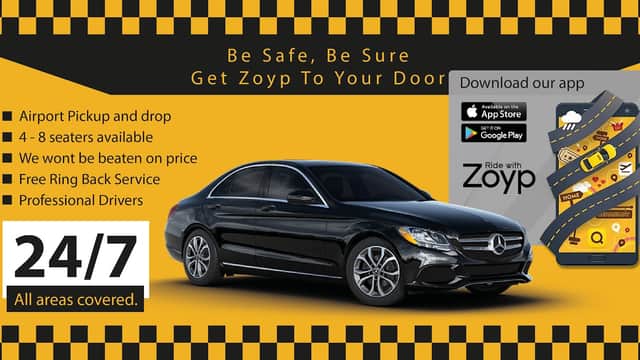 Zoyp Wakefield Taxi - Taxi Ranks in wakefield