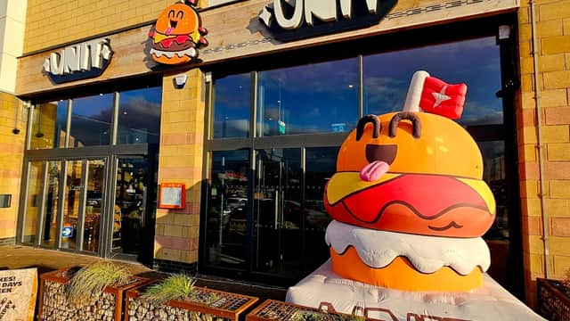 Dining at Unit Centertainment in carbrook