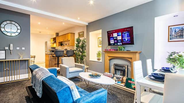 Accommodation at Kelham Island Riverside Maisonette W Netflix - Patio and Free On-Road Parking in sheffield