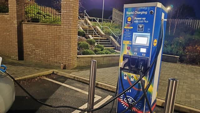 Lidl Charging Station - EV Charging in knaresborough