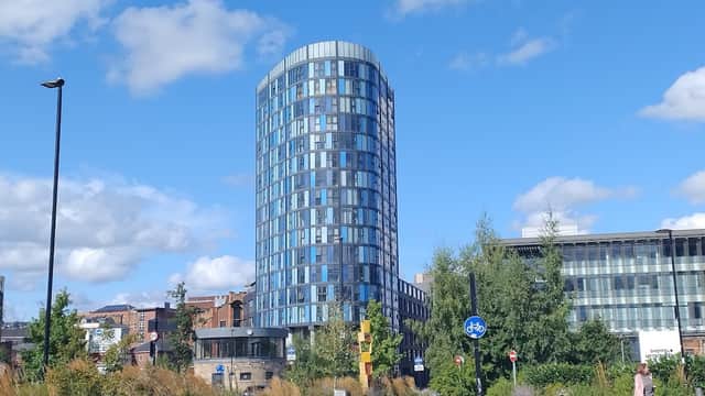 Crucible Stack - Historic Site in sheffield