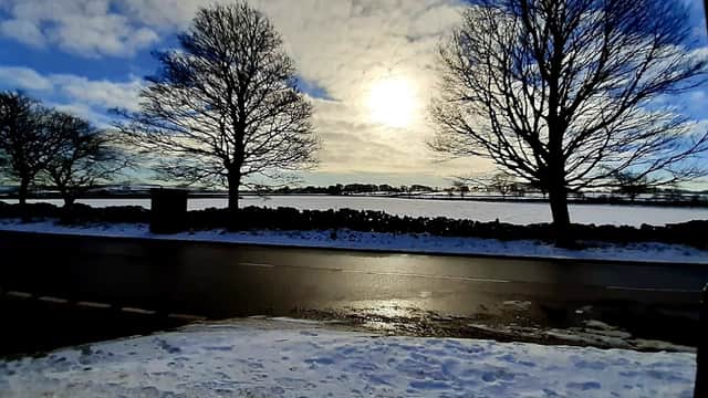 Bus Stop at Cedar Road/Coal Pit Lane - Bus Stops in bolsterstone ewden village