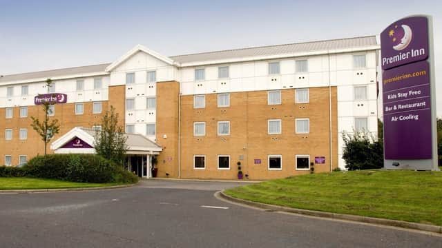 Accommodation at Premier Inn Leeds City (Elland Road) hotel in beeston