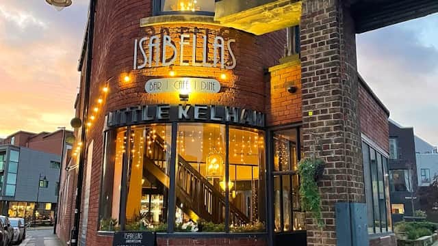 Dining at Isabellas bar & restaurant in sheffield