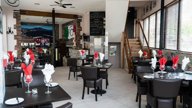 Dining at Sapore in halifax