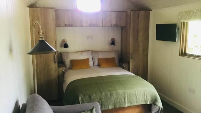 Accommodation at The Hut in the Orchard @ Yorecroft in aysgarth