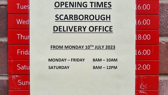 Royal Mail Delivery Office - Post Offices in scarborough