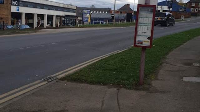 Bus Stop at Pontefract Tanshelf - Bus Stops in pontefract