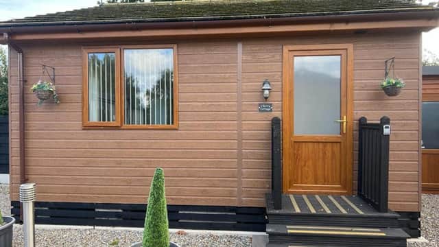 Accommodation at Cherry Cabin with Hot Tub in strensall