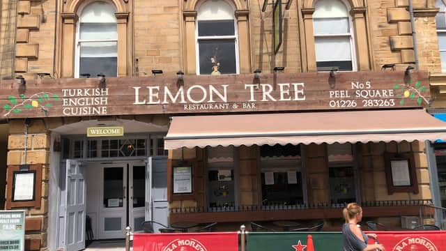 Dining at Lemon Tree in barnsley