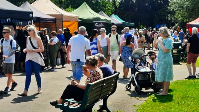Haworth Artisan Market - Market in cross roads