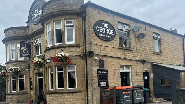 Food & drink at The George Inn in woodhouse