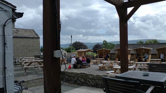 Dining at The Bolton Arms in leyburn