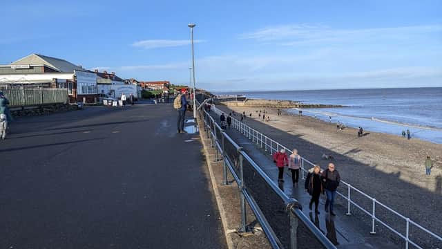 Bus Stop at Hornsea Esplanade - Bus Stops in hornsea
